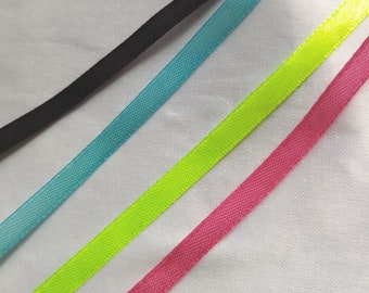 Lot De 200 Mini Nœuds En Ruban De Satin Vert Foncé - 7 Cm - Idéal Couture, Scrapbooking, Mariage Et Décoration