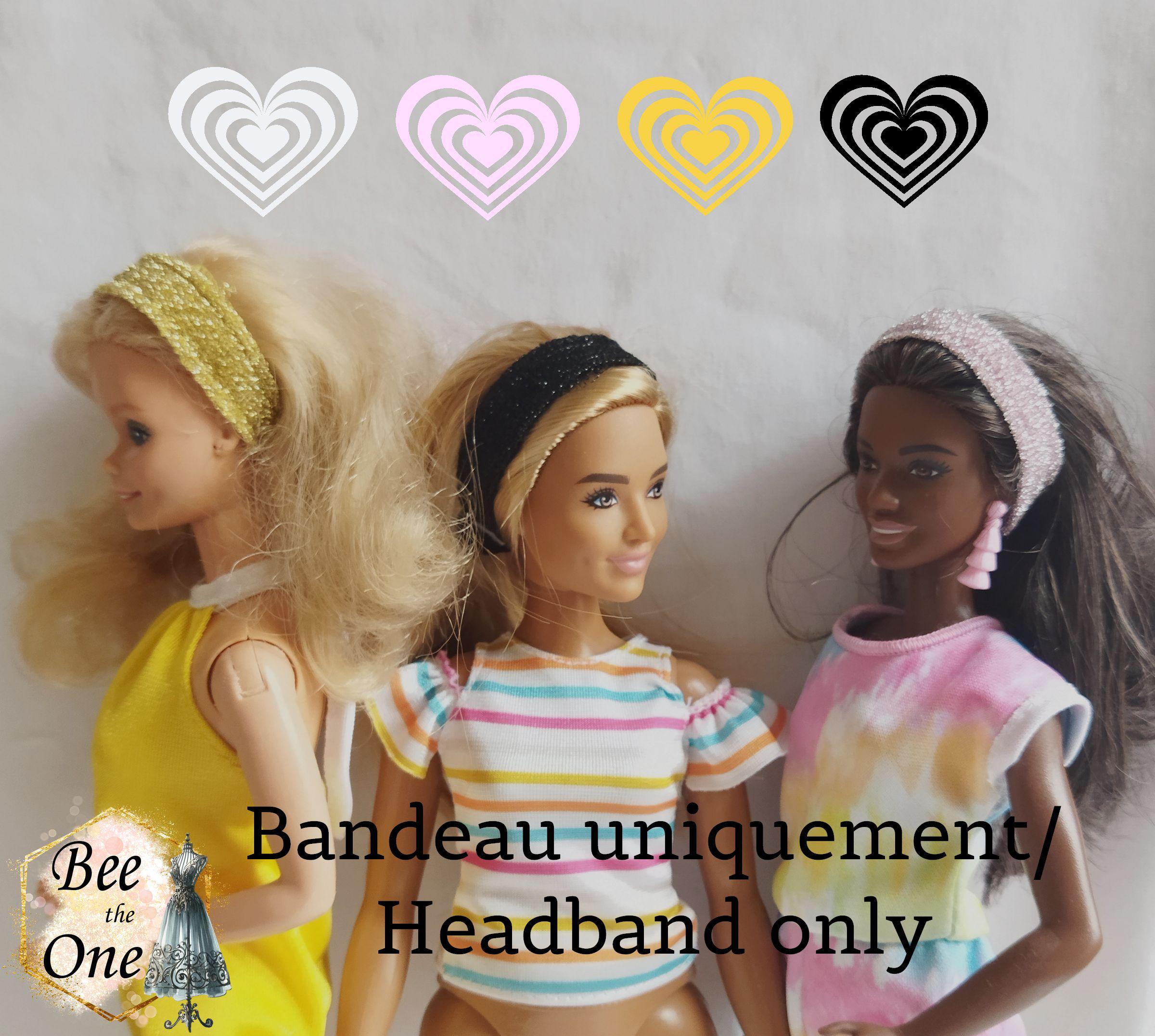 Brilliant Headband for Barbie Dolls - 4 Colors - Collection 