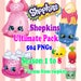 Digital Collage Shopkins Ultimate Set of 504 Printable Image clipart Serie 1 to 8 + Gemma Stone exclusive Shopkins - Download