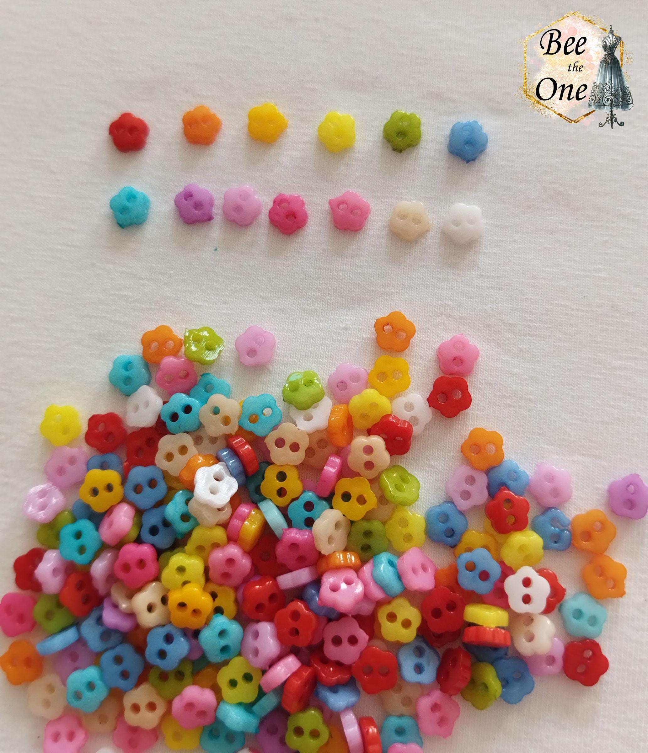Trimits Mini Craft Star Buttons - Yellow Shades