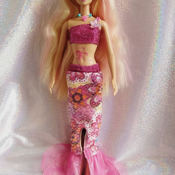 Barbie in a Mermaid Tale - Merliah Bath Play Fun 2-en-1 - Mattel - Outfits