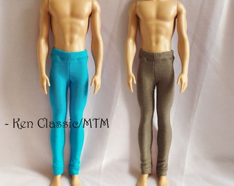 Leggings per bambola Ken - 2 colori - Collezione Basics