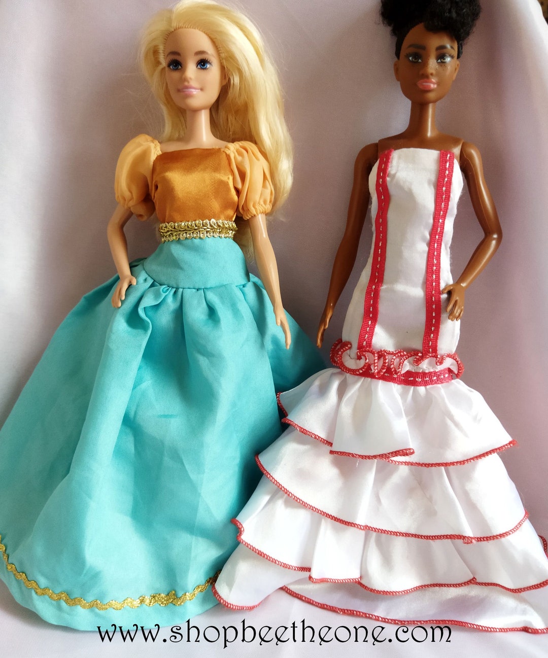Barbie Les Robes De Mes Voyages Venezuela and Cuba RBA Outfits made in