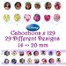 Digital Collage Mix Disney, Peppa Pig, Love... 2 Sheets 129 images 14=> 20 mm Cabochon Bottlecap Magnet Printable Image clipart Download