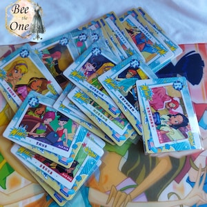 Lotto di 5 o 6 carte Winx Club "Fairy Wonderland" Serie 1 TCG - Stagioni da 1 a 6