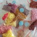 42 DMC colors/477 - Lot of 20 or 100 Square Half beads cabochons rhinestone strass with facet - 2 mm - also for diamond painting