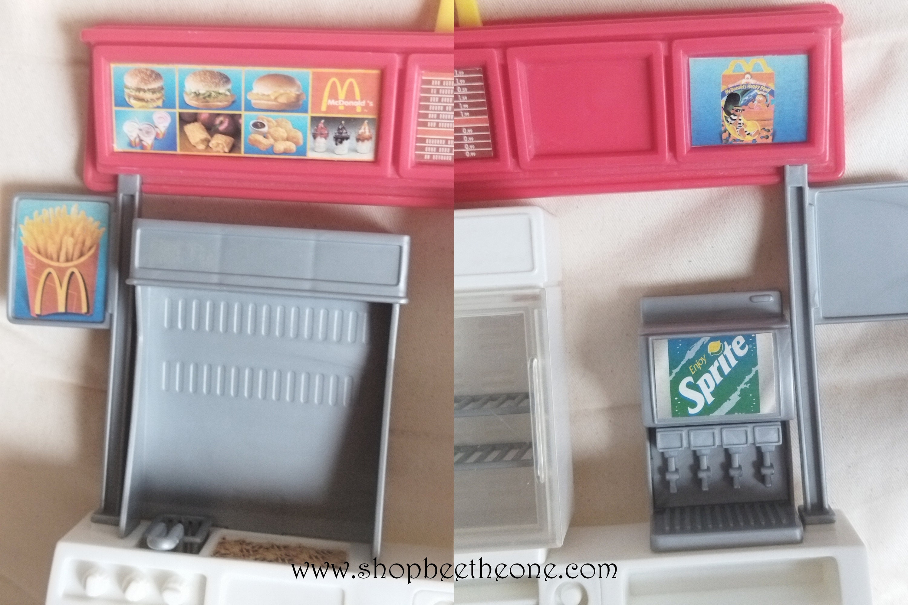 Barbie mcdonald's fun time restaurant playset sales