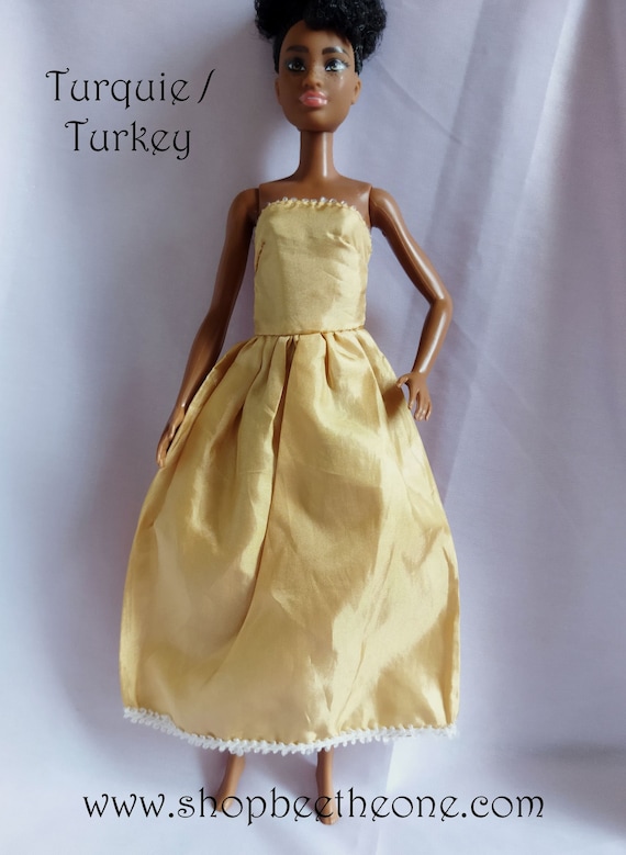 Vestidos de viaje de Barbie Turquía RBA Ropa