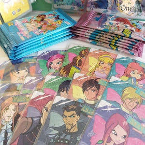 Lot de 3 cartes "Lot Mystère" OU 5 Cartes SR Winx Club "Fairy Wonderland" série 1 Cartes TCG - Thème au choix