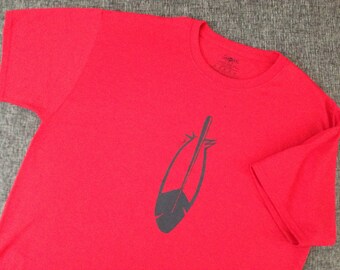 NDN-T-shirt met veren van Cyaltsa