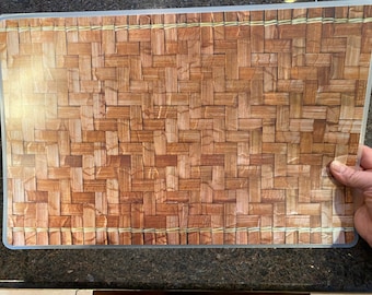 Beschermde cederplacemat