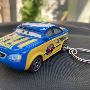 Disney CARS Race Official Car Character Keychain