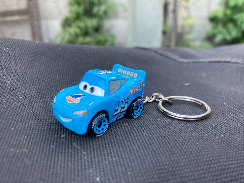 MINIS Lightning Mcqueen Keychain Etsy