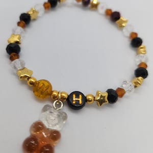 WAFFLE HOUSE-Inspired Jonas Brothers handmade crystal bead bracelet
