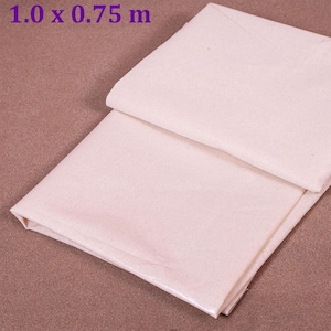 Interfodera in maglia di cotone termoadesiva: rinforzo per calzature in pelle