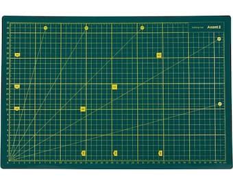 Self-Healing Cutting Mat A3 – Double-Sided 3-Layer Mat for Leather, Fabric, Paper
