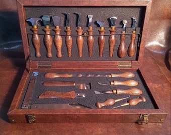 HEYCO　ツールセット　西ドイツ製　当時物アンティーク Gift Box With Tools, A Set for Shoemakers by Starko Tools - Etsy