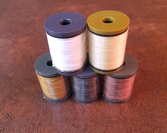 Waxed Polyester Thread: Hand Sewing Cord for Leathercraft, Shoemaking