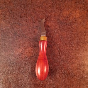Shoemaker Yankee Welt Knife WK-A Padauk by Starko tools