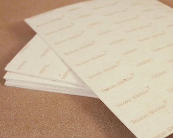Cellulose-Einlegesohlenplatte 0,80 x 4 – Texon-Platte für Schuhsohlen und Zwischensohlen – Lederverarbeitungsmaterial, 4-teilig
