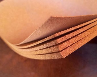 Korkfüller zur Herstellung von Schuhen 5 mm 3tlg