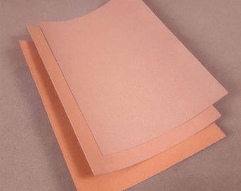 靴作りと革細工用の皮革繊維板 1.5 mm – インソール、カウンター、パターン、バッグの補強に