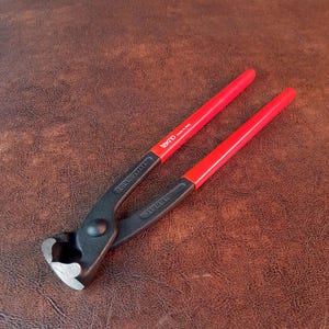 Italian Shoemaking Pincers 250mm – Nail Pulling Pliers for Leatherwork and Shoe Repair – Heavy Duty Cobbler Tool