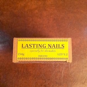 Shoemaking last nails, tacks