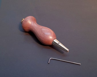 Shoemaker Awl handle AW-L Walnut by Starko tools