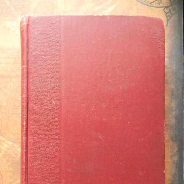 J. M. Barrie (Author of Peter Pan) Antique Fictional Literature Book: "Auld Licht Idylls". Pub. by A .L. Burt, N.Y. "Burt's Home Library."
