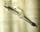 Huge Vintage Mercury Quartz Tube High Pressure Xenon Arc Lamp. Soviet Model DKSeL 2000. (2kW). NOS. New in Box.