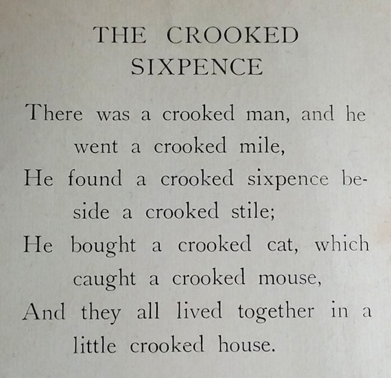 Crooked Man Poem