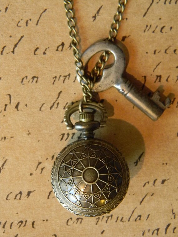 Orologio Silver Vintage Orologio Da Taschino Al Quarzo Stile Antico Con Catena - Design Steampunk, Regalo Unisex Per Natale Orologio Da Tasca Vintage - Foto 6