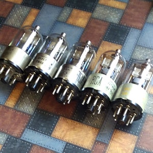 Great Vintage Vacuum Tube In Very Good Condition for Makers, Upcyclers, and Steampunk Crafters. Untested. Model 1H5 GT. Sold Individually.