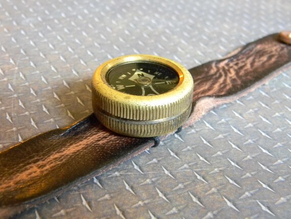 Unique Custom Steampunk Style Distressed Leather … - image 5