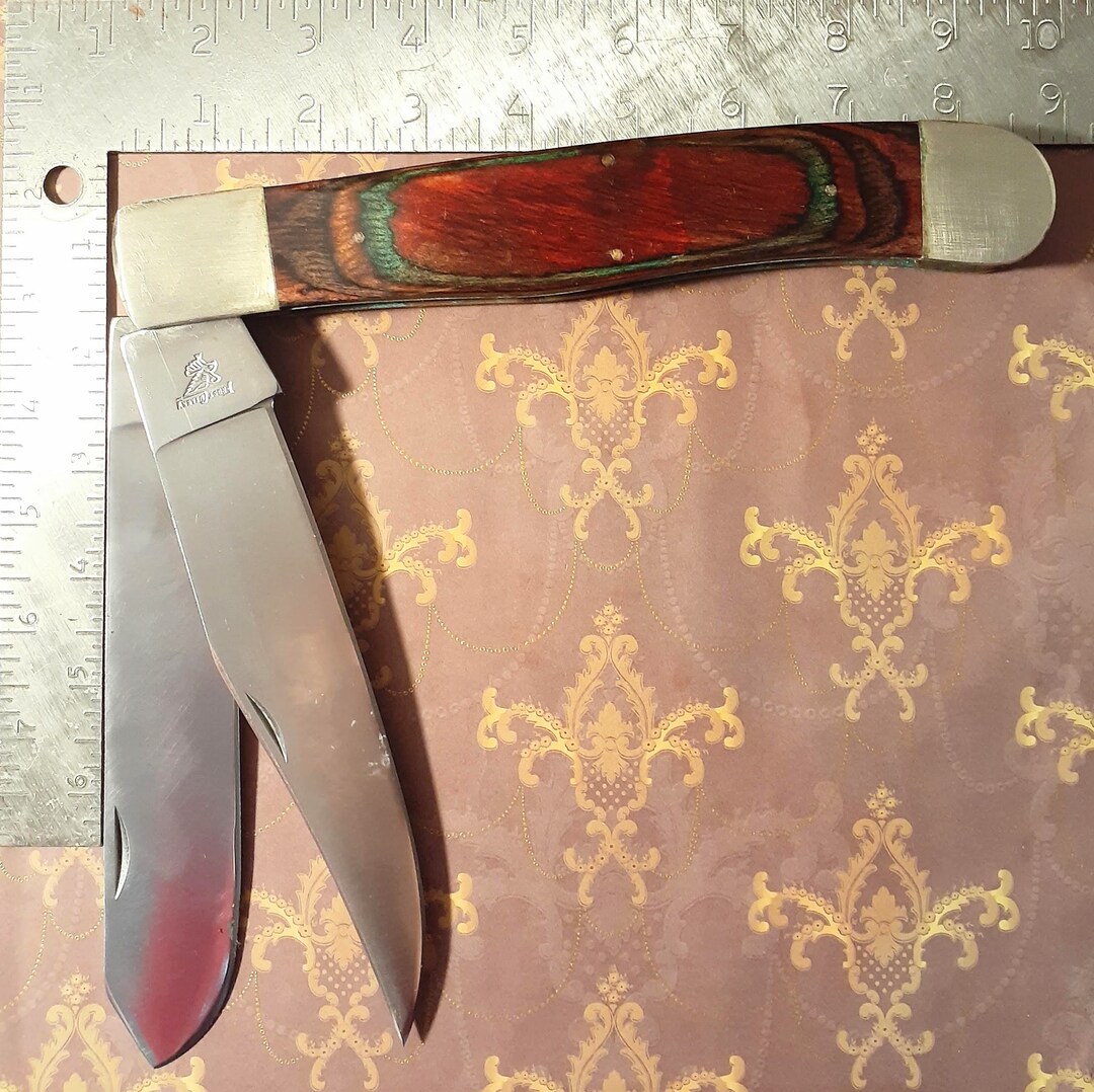 MASSIVE Novelty Folding Knife. Giant Vintage Etsy