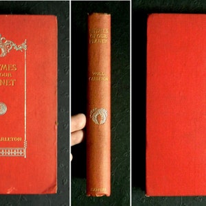Beautifully Illustrated and Excellently Preserved First Edition of Will Carleton&#39;s &quot;Rhymes of Our Planet&quot; - 1895 Harper & Bros. Publishers