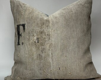 F - Germman Grainsack Pillow Cover