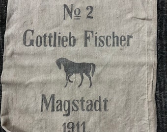 Antique German Grain Sack (grainsack)