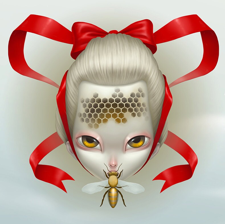 Little Scarlet Ribbons Behive Etsy