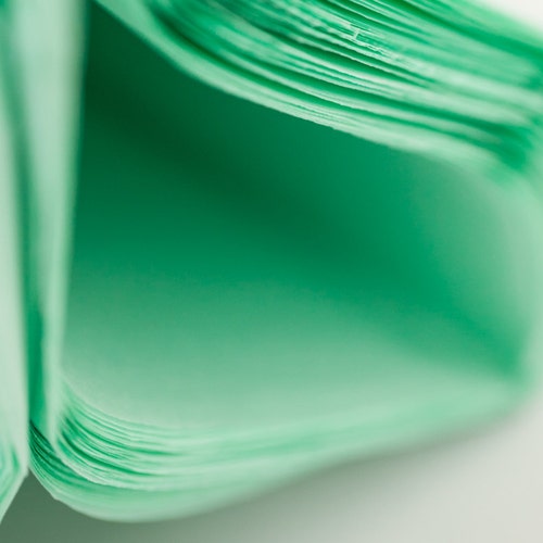 Mint Green Tissue Paper 24 Sheets Bulk Tissue Paper Etsy