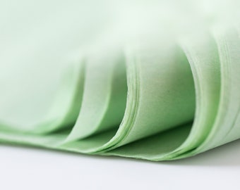 Willow Green Tissue Paper Bulk 24 Sheets | Dusty Green Tissue Paper | Willow | Pistachio |Celadon Tissue Paper