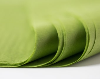 Aloe Tissue Paper Bulk 24 Sheets | Sage Green Tissue Paper | Pale Green Tissue Paper | Dusty Green Tissue Paper | Succulent Green Celadon