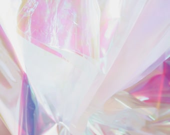 Iridescent Cello Sheets | Pearlescent Cello Sheets | Opal Mylar | Holographic Sheets | Pearlized Cellophane