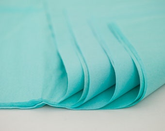 Aqua Blue Tissue Paper Bulk 24 sheets | Aquamarine Tissue Paper 24 sheets | Bulk Tissue Paper Sheets Aquamarine