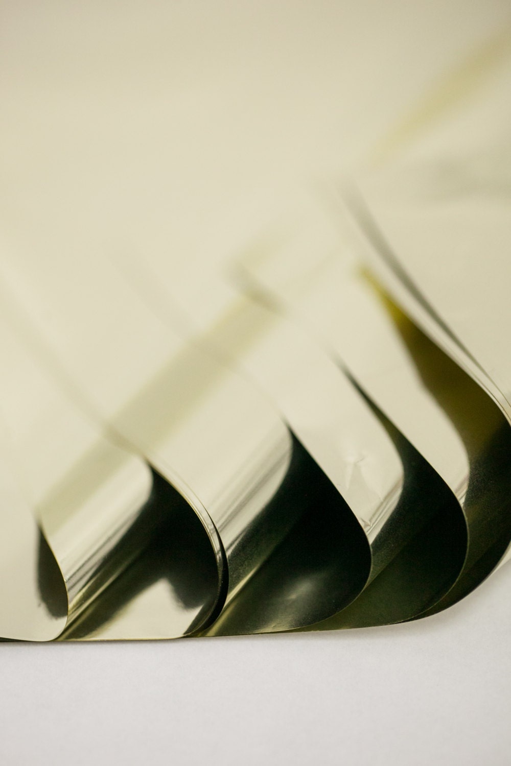 Gold Mylar Metallic Gold Mylar Tissue Paper 10 Sheets Gold Etsy