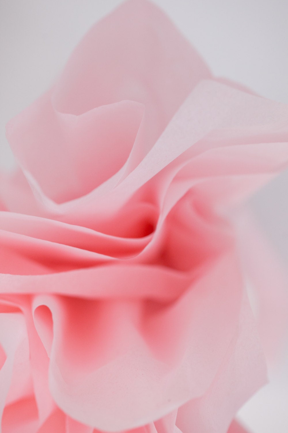 Light Pink Tissue Paper 24 Sheets Bulk Tissue Paper Etsy