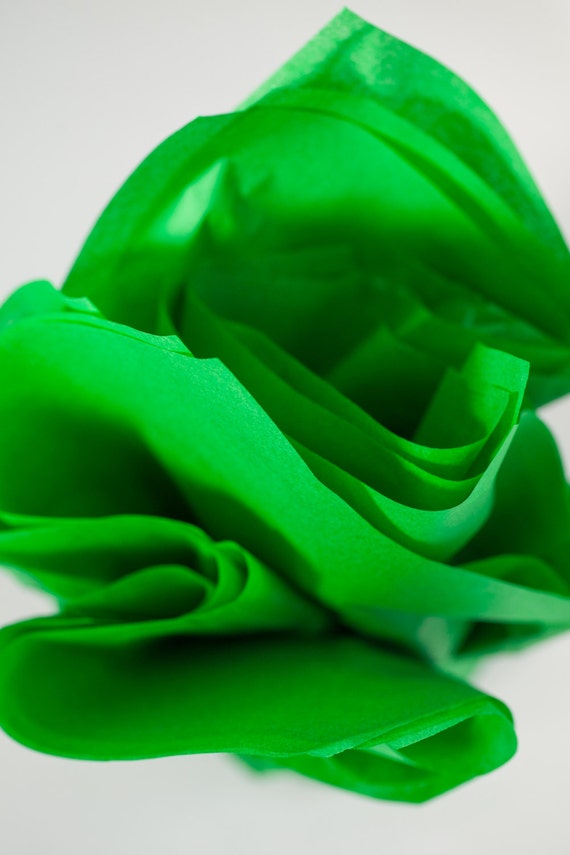 Kelly Green Tissue Paper | Bulk 24 Sheets Bright Green Tissue Paper| Grass Green Tissue Paper |Emerald Tissue Paper |Green Tissue Paper Poms Il_570xn
