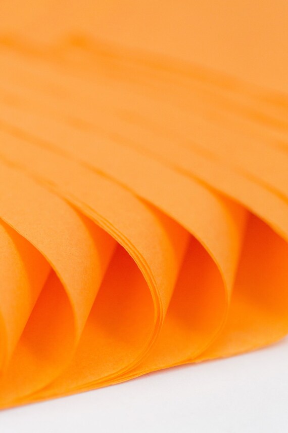 Orange Tissue Paper (10)