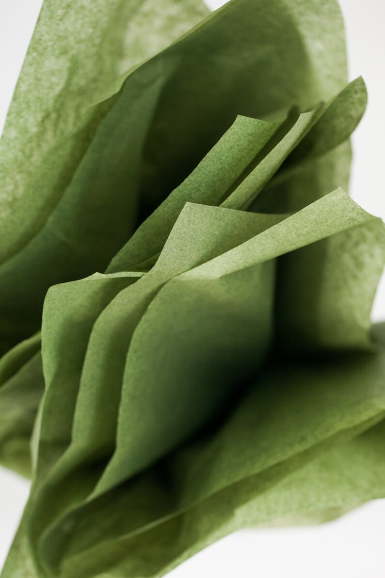 Olive Green Tissue Paper Sheets in Bulk Premium Quality and Etsy
